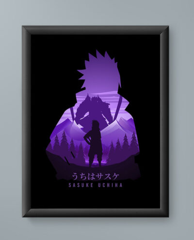 تابلو مدل ساسکه ناروتو 08 sasuke naruto