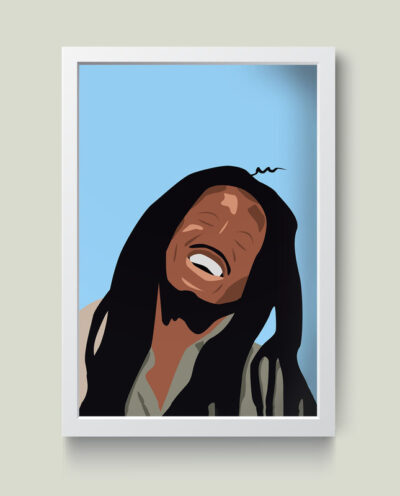 تابلو مدل باب مارلی Bob Marley کد S2511-w