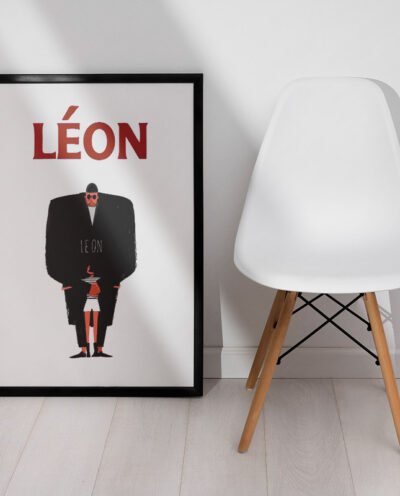 تابلو صبا طرح مدل فیلم Leon the professional کد 01