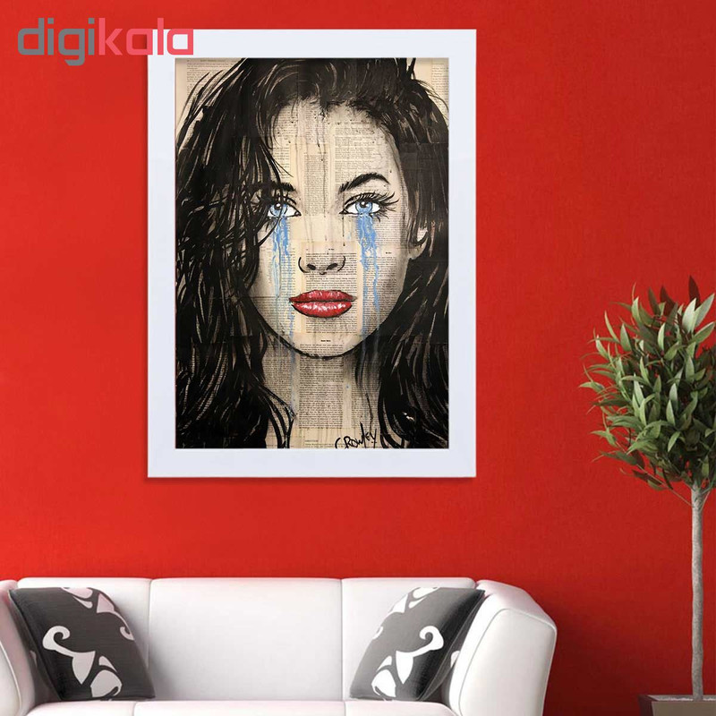 تابلو گالری استاربوی طرح پرتره دختر مدل هنری HL262 - Image 2