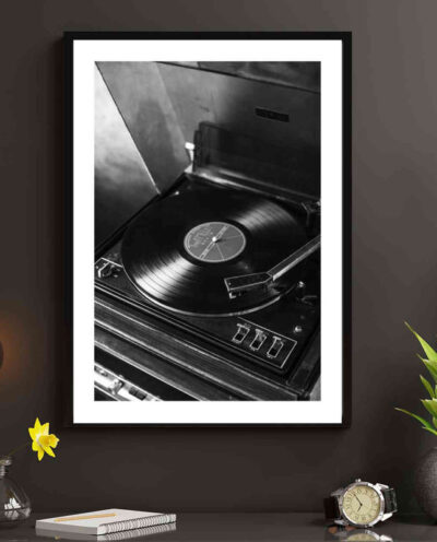 تابلو مدل Vintage Record کد 248901742