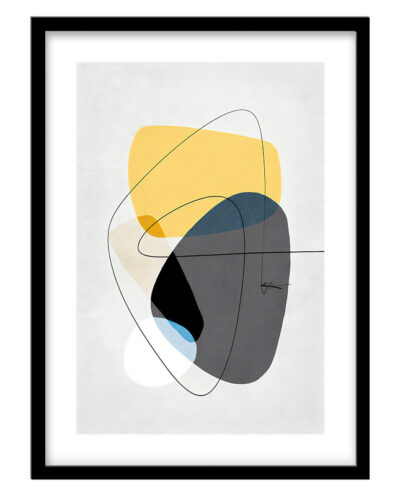 تابلو فورنیمو مدل دکوراتیو Abstract کد 058B