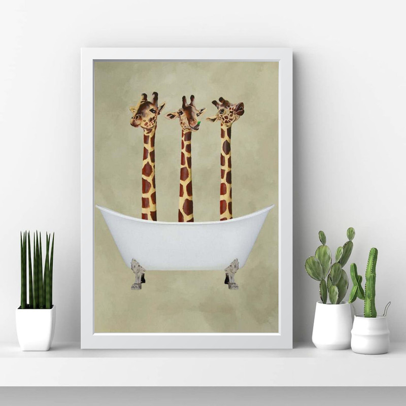 تابلو مدل giraffe کد m2662-w - Image 4