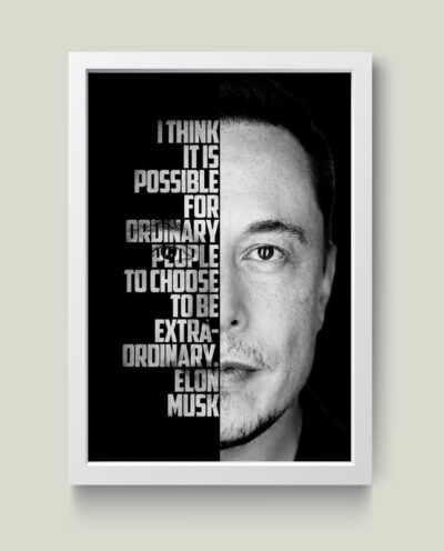تابلو مدل انگیزشی Elon musk کد G14-17