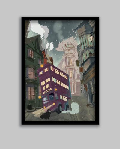 تابلو مدل هری پاتر Harry Potter کد LA-G10611-2