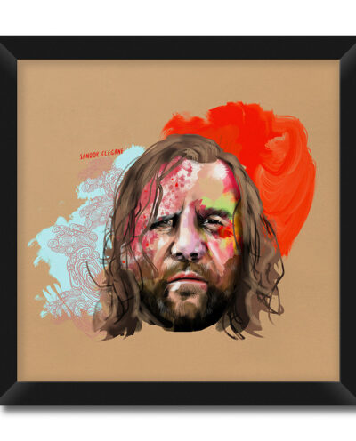 تابلو فنچ آرت طرح Game of Thrones - Sandor کد GPHSET17
