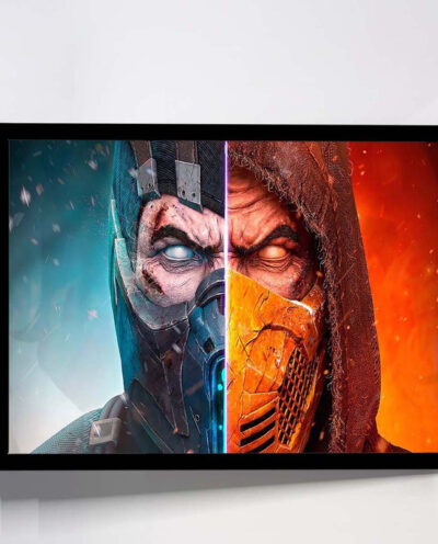 تابلو مدل scorpion mortal kombat کد F-15045