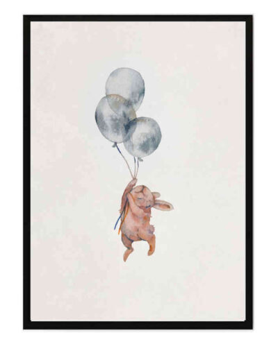 تابلو مدل Flying bunny کد 248901867