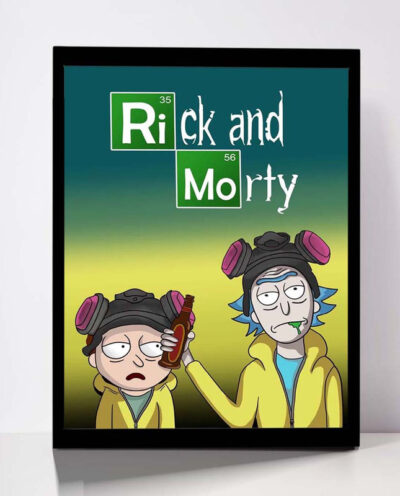 تابلو مدل Rick Morty کد F-1067