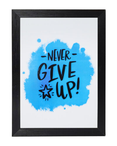 تابلو طرح Never Give Up مدل PrNvrGU2b