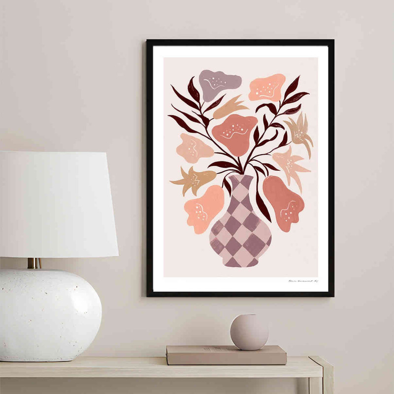 تابلو مدل Flower ornament کد 248901611 - Image 3