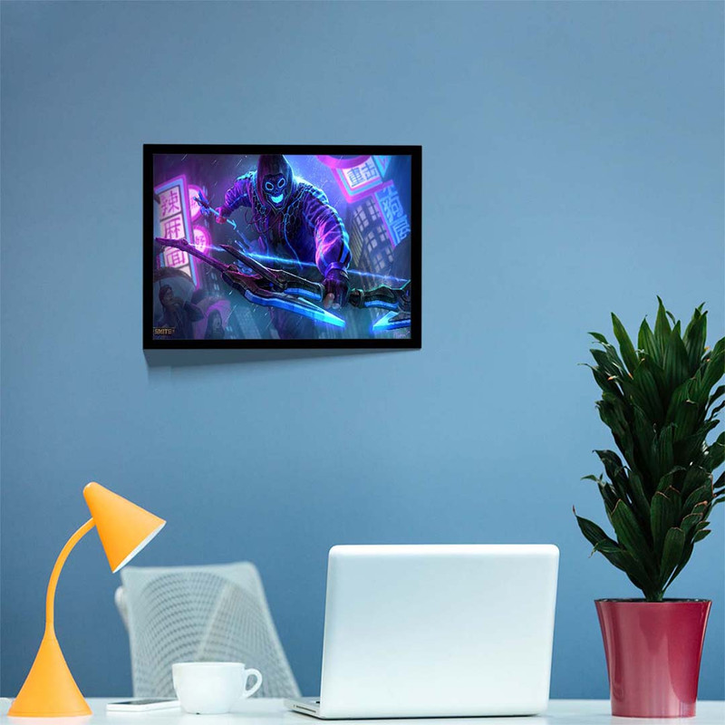 تابلو مدل smite neon hero کد F-17011 - Image 9