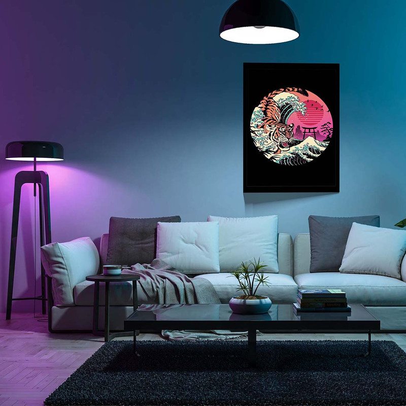 تابلو مدل GREAT WAVE کد F-7009 - Image 7