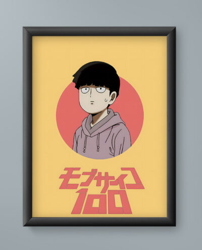 تابلو مدل انیمه موب سایکو 100 Mob Psycho 100 anime 06