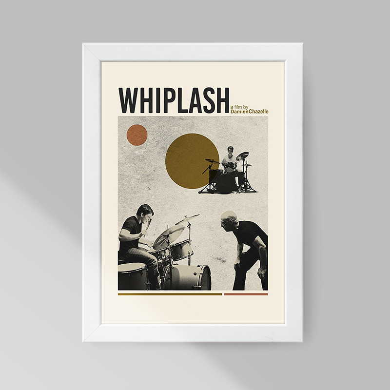 تابلو صبا طرح مدل WHIPLASH کد m2668bw - Image 2