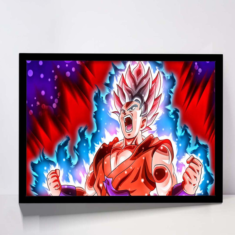 تابلو مدل goku kaioken کد F-12042