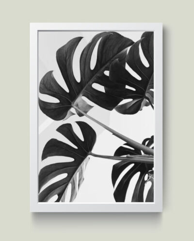 تابلو مدل مینیمال Leaf کدS0636-w