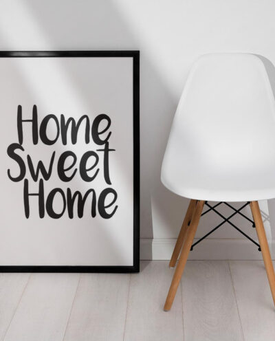 تابلو صبا طرح مدل Home Sweet Home