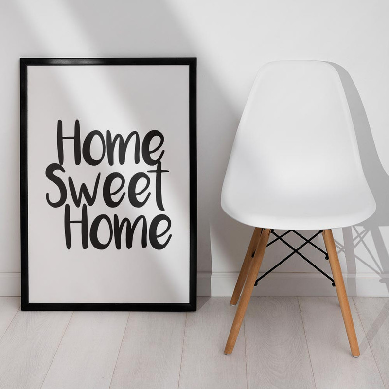 تابلو صبا طرح مدل Home Sweet Home