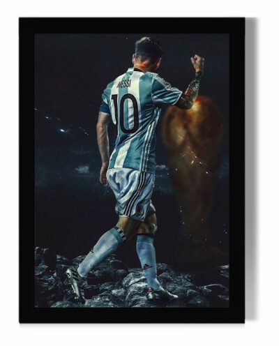 تابلو مدل دیواری طرح مسی Messi کد FD511