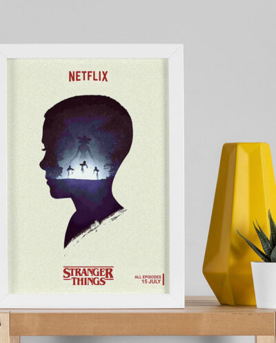 تابلو صبا طرح مدل stranger things کد W200w