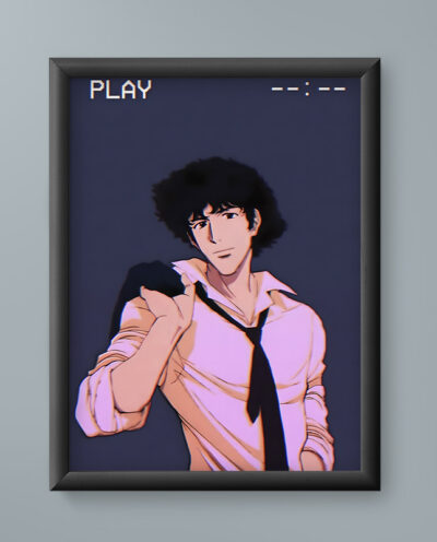 تابلو مدل انیمه اسپایک اسپیگل کابوی بیباپ Spike Spiegel Cowboy Bebop anime 08