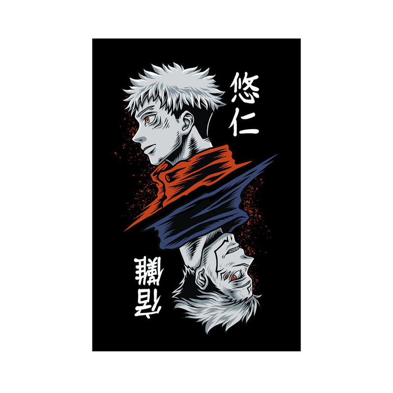تابلو مدل یوجی ایتادوری سوکونا جوجوتسو کایسن 06 yuji itadori Sukuna Jujutsu Kaisen - Image 2