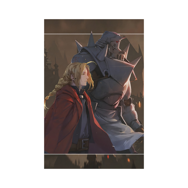 تابلو مدل انیمه ادوارد آلفونس فول متال آلکمیست 19 Edward Alphonse Fullmetal Alchemist anime - Image 2