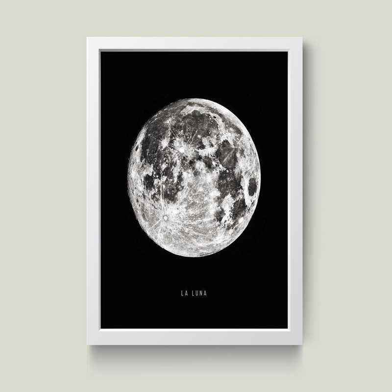 تابلو مدل مینیمال MOON Laluna کد M1411-b