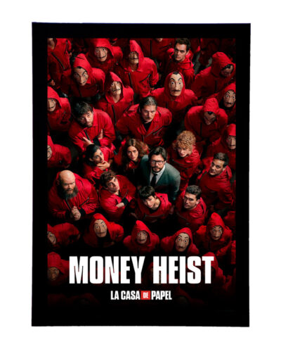 تابلو بلوویش مدل Money Heistمدل 1