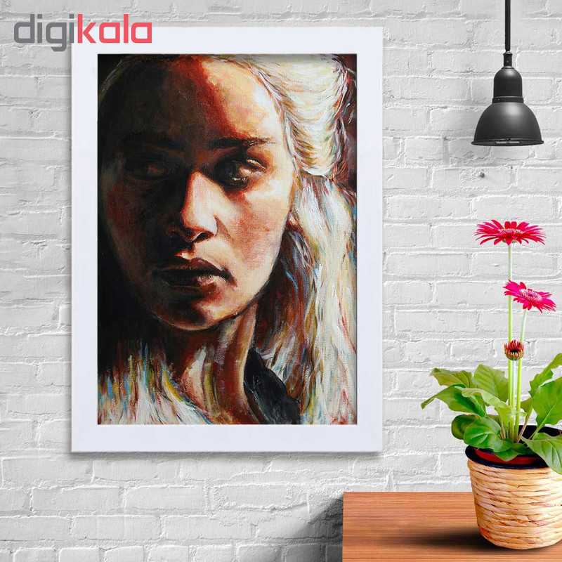 تابلو گالری استاربوی طرح دنریس تارگرین مدل هنری KL92 - Image 2
