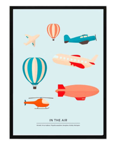 تابلو مدل In the air کد 248901795