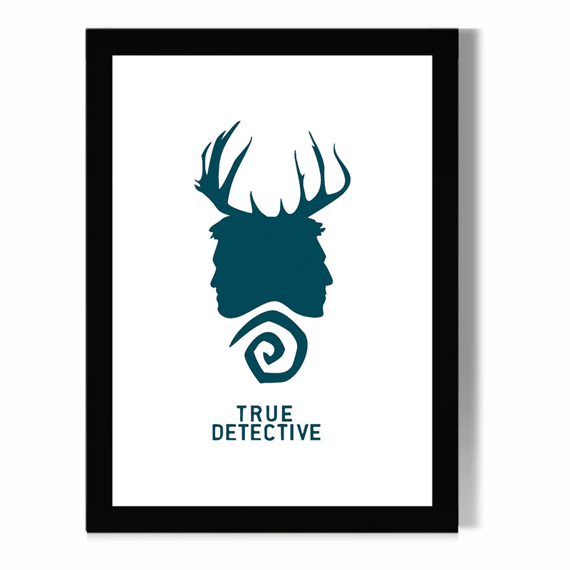 تابلو مدل دیواری طرح سریال کاراگاهان حقیقی True Detective کد FD247