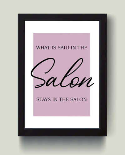 تابلو مدل مینیمال Salon کد S0612-b