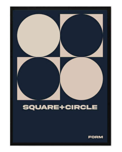تابلو مدل Square circle کد 2489011008