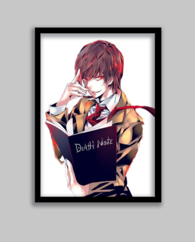تابلو مدل انیمه دفترچه مرگ Death Note کد LA-G10536-2