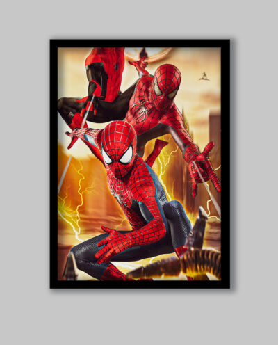 تابلو مدل فیلم مرد عنکبوتی Spider man کد LA-G10790-2