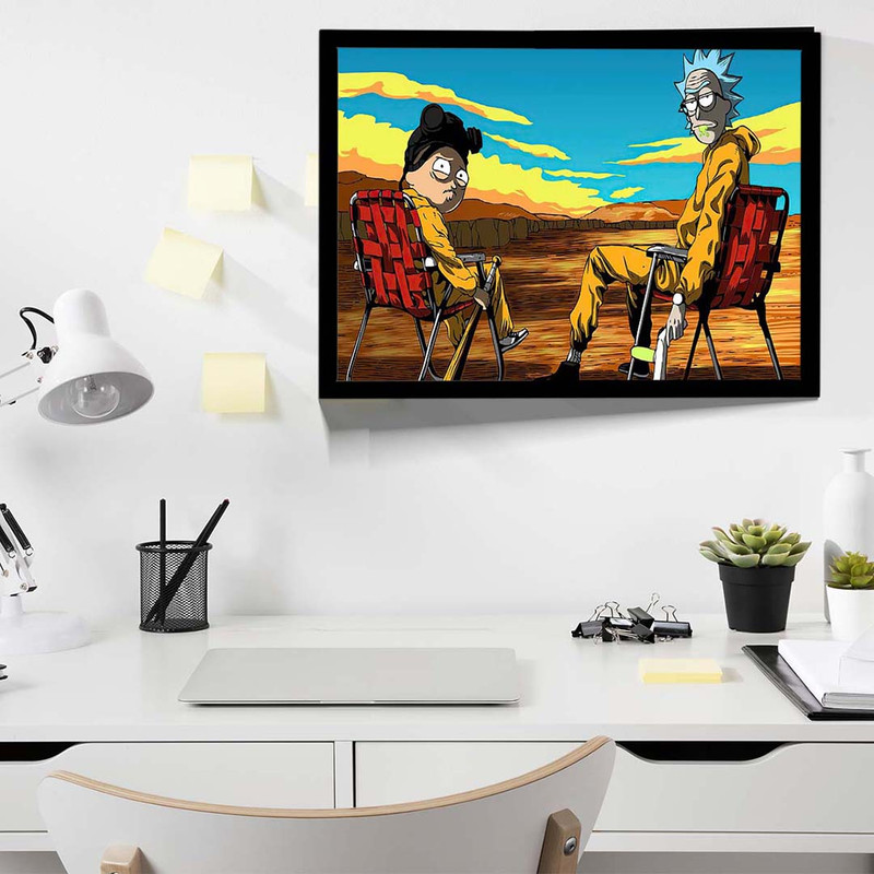 تابلو مدل rick and morty کد F-15029 - Image 7