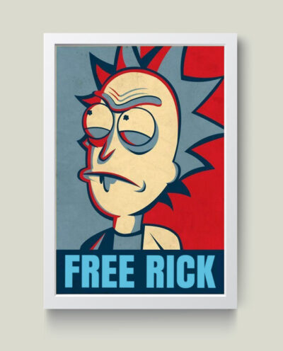 تابلو مدل ریک اند مورتی Rick and morthy کد G11-18