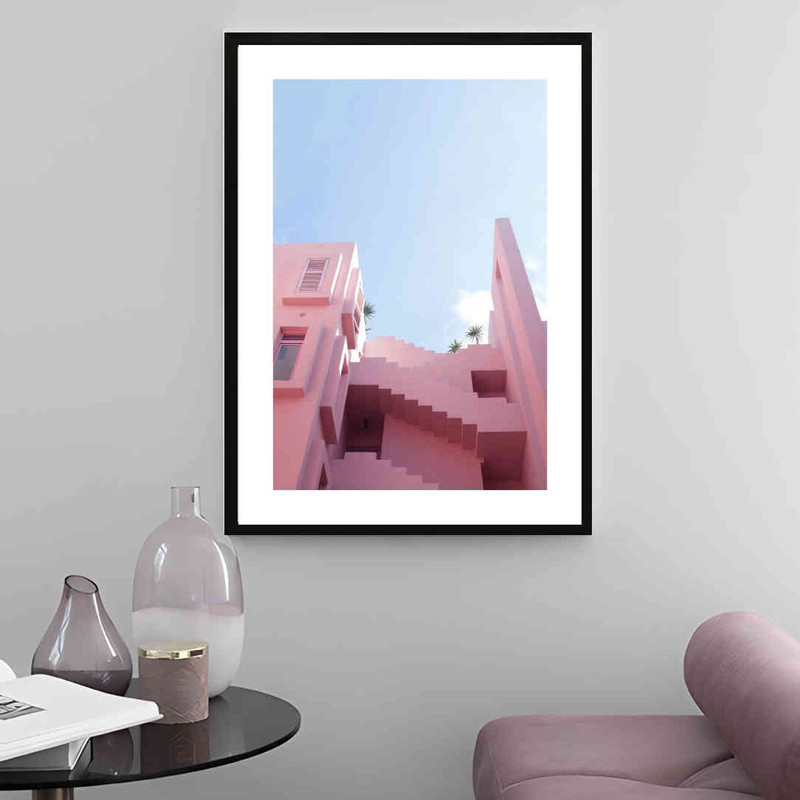 تابلو مدل Pink living کد 2489011120 - Image 3