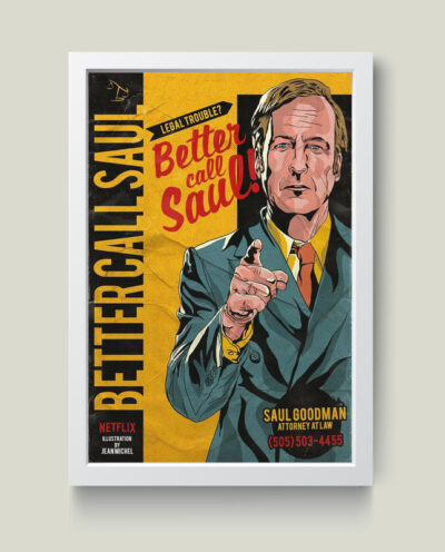 تابلو مدل دکوراتیو better call saulکدG5-17