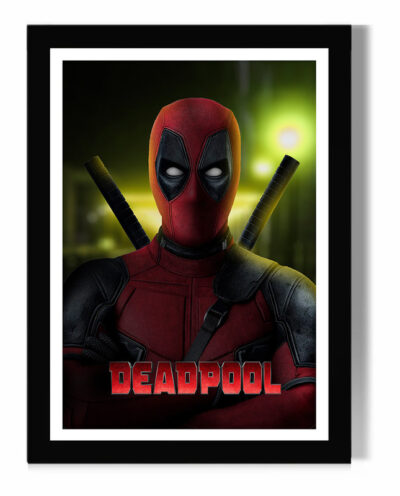 تابلو مدل دیواری طرح فیلم ددپول Deadpool کد FD117