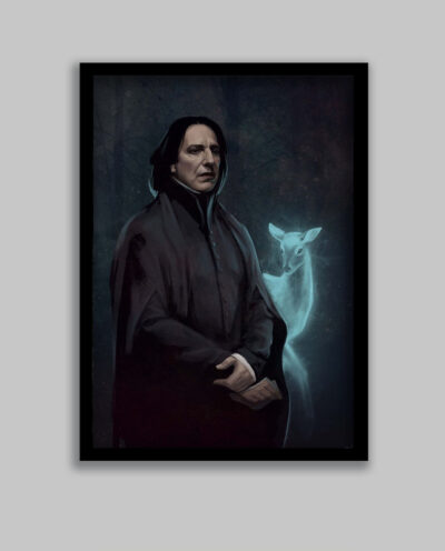 تابلو مدل هری پاتر طرح پروفسور اسنیپ Harry Potter کد LA-G10586-2