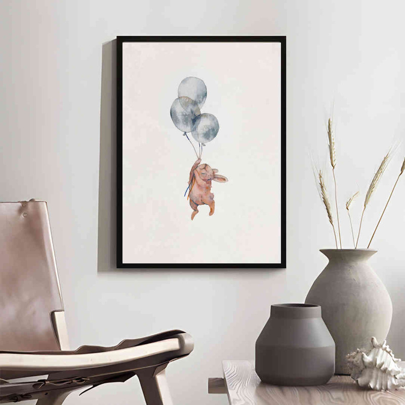 تابلو مدل Flying bunny کد 248901867 - Image 2