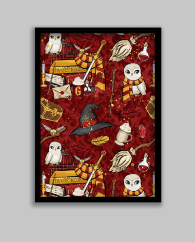 تابلو مدل هری پاتر Harry Potter کد LA-G10619-2
