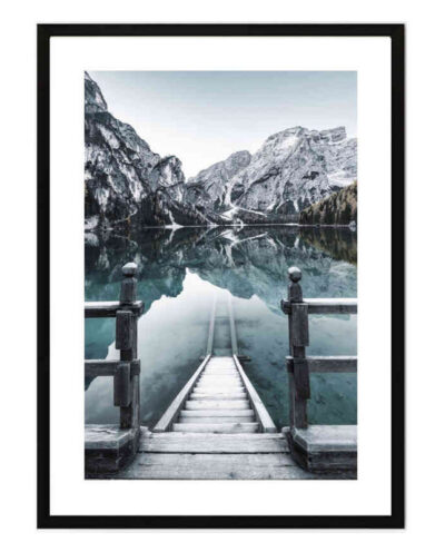 تابلو مدل Lago di braies کد 248901874