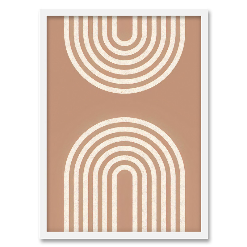 تابلو فورنیمو مدل دکوراتیو Two Abstract Waves کد 02157W