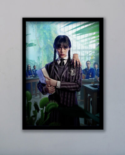 تابلو مدل ونزدی آدامز Wednesday Addams کد LAG1052