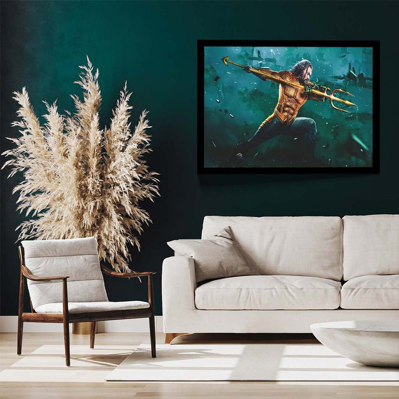 تابلو مدل aquaman ocean king کد F-10032 - Image 3