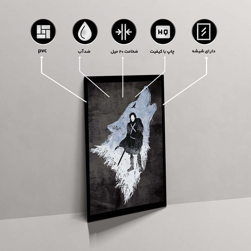 تابلو مدل Game of Thrones کد S-2262 - Image 10